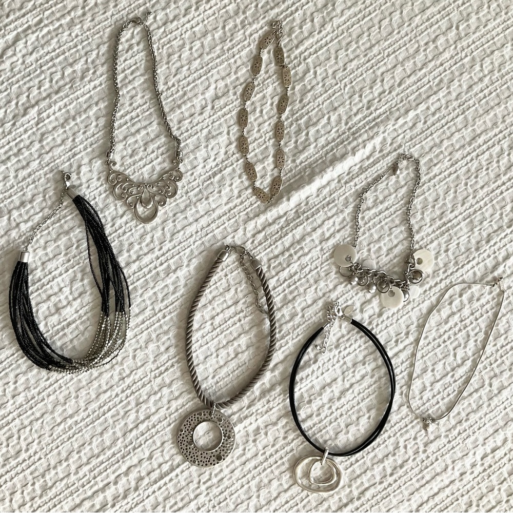 Lot of 7 Necklaces - Brighton, Chico’s, Guess, Napier, and More!!!
